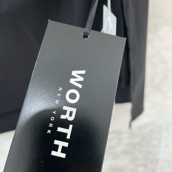 WORTH {L} Top Tunic Black 🆕 Long-Sleeved - Picture 5 of 16